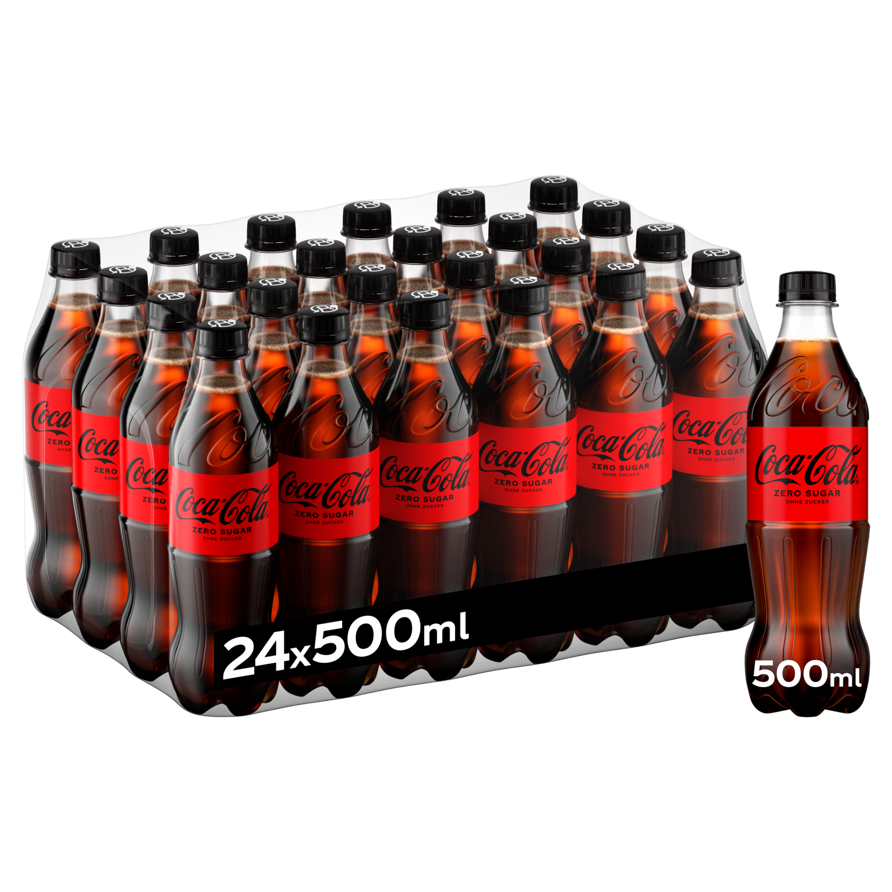 Coca Cola Zero 24 x 0,5l Flasche