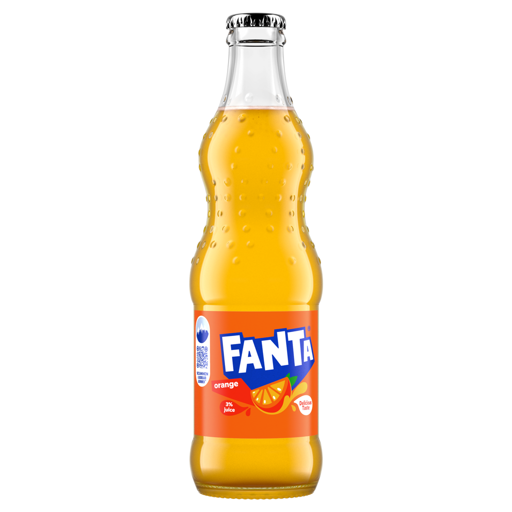 Fanta Orange 24 x 0,33l Glasflasche