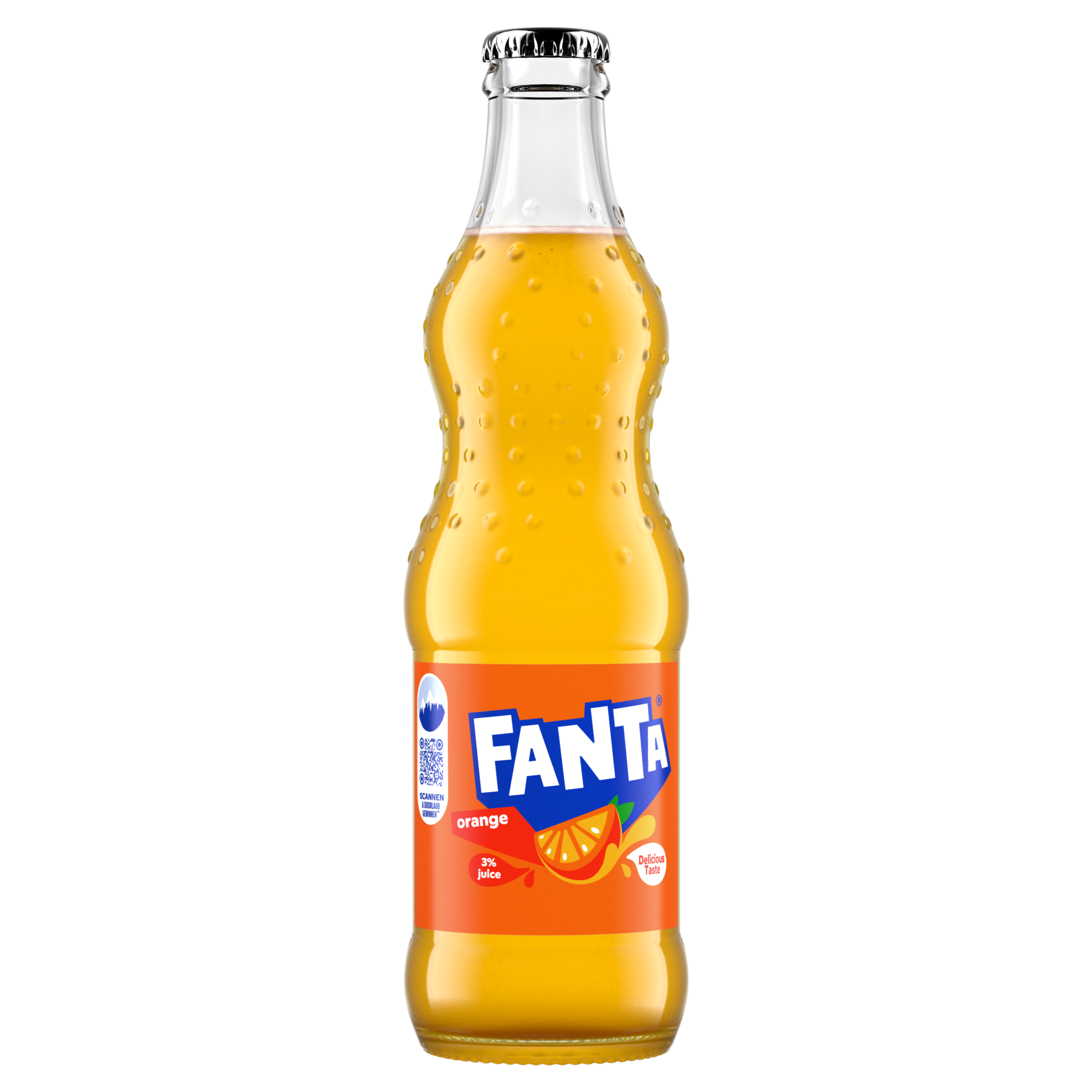 Fanta Orange 24 x 0,33l Glasflasche